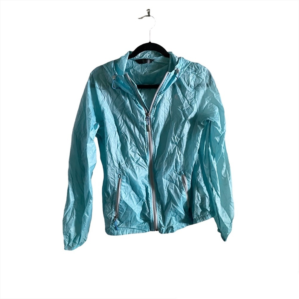 The North Face Lightweight Outerwear Hiking Spring Jacket Size Medium Light Blue